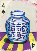 Blue & White