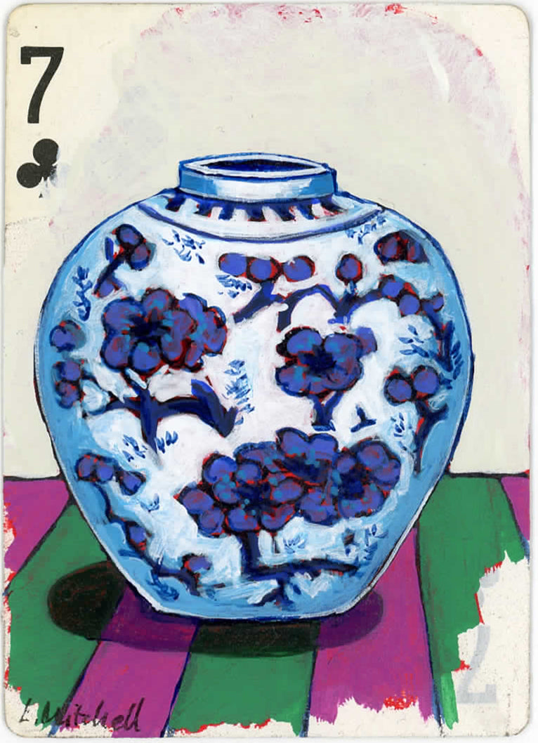 Blue & White