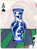 Blue & White